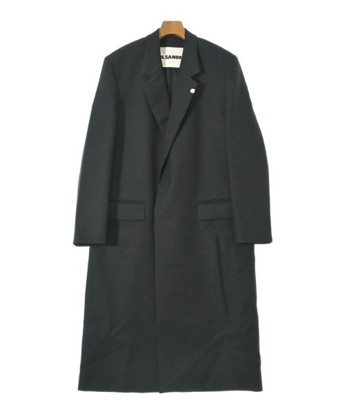 JILSANDER チェスターコート JIL SANDER - 希少 美品 JIL SANDER ナイロン ロング チェスターコート