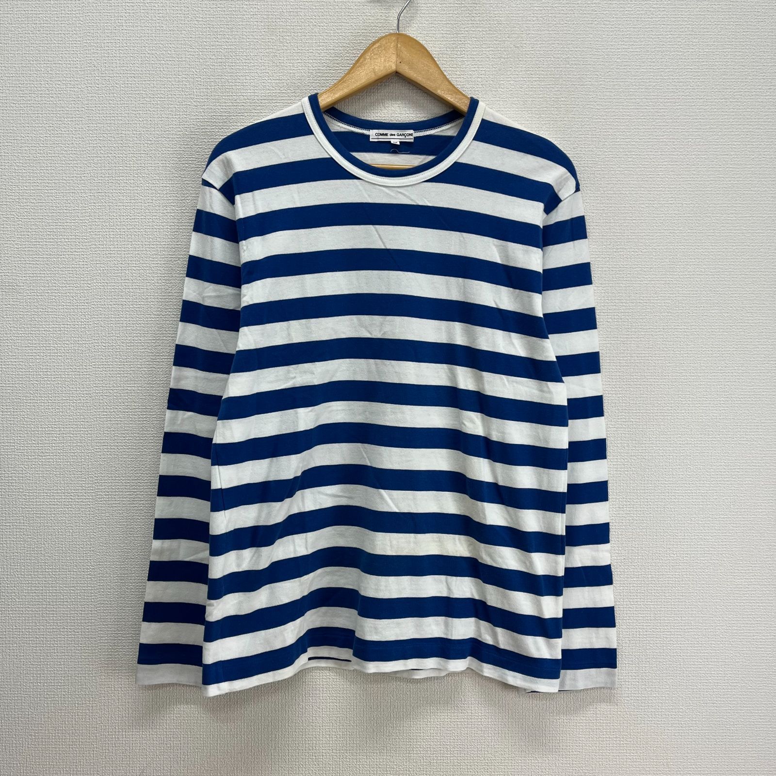 COMME des GARCONS コムデギャルソン OS-T003 長袖Tシャツ ボーダー 