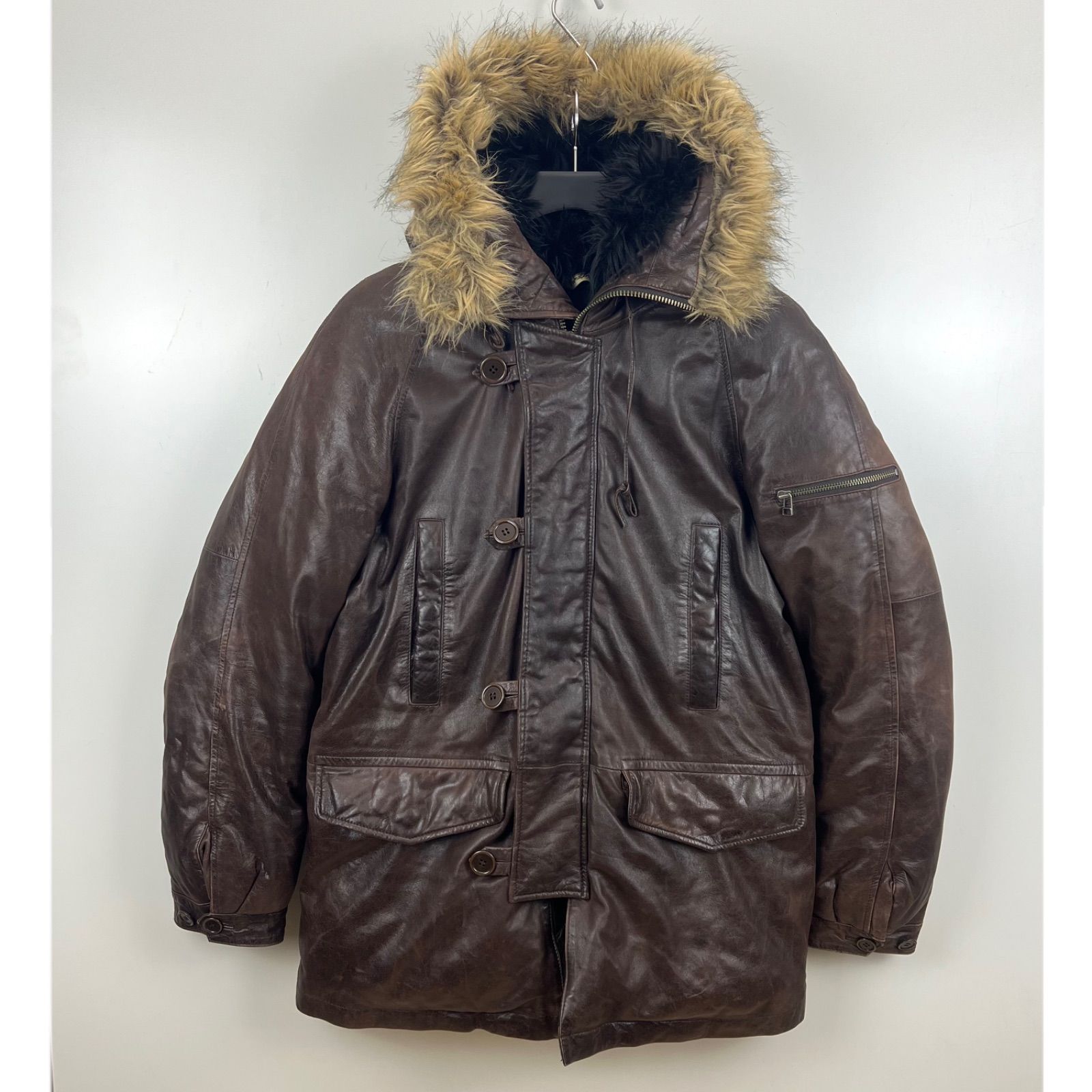 JOURNAL STANDARD 00s JAPAN archive sheepskin all leather down N-3B 
