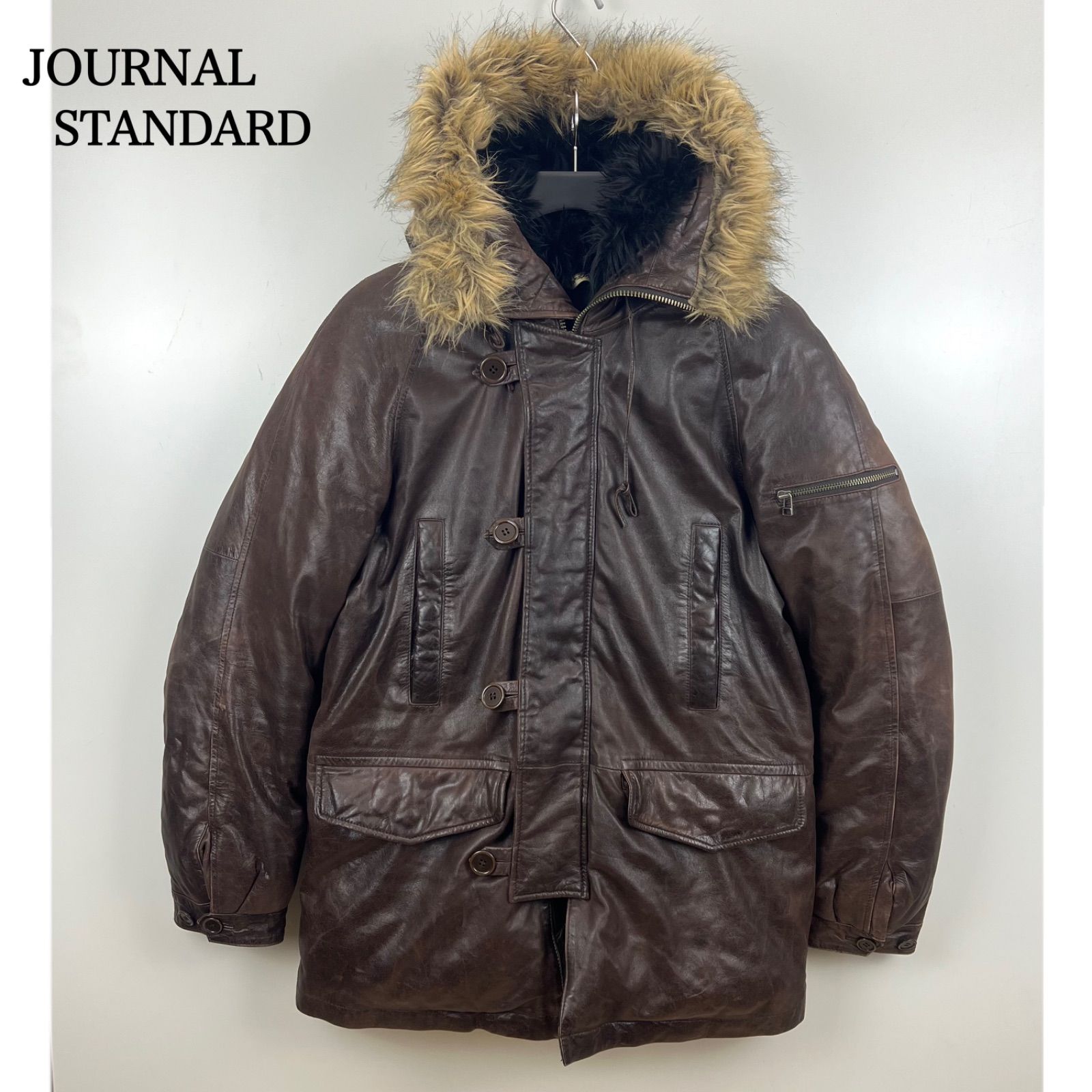 JOURNAL STANDARD 00s JAPAN archive sheepskin all leather down N-3B 