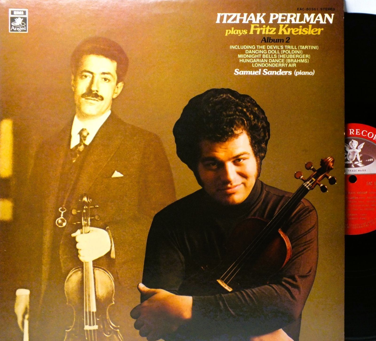 LP EAC-80361 【ヴァイオリン】 イツァーク・パールマン PERLMAN