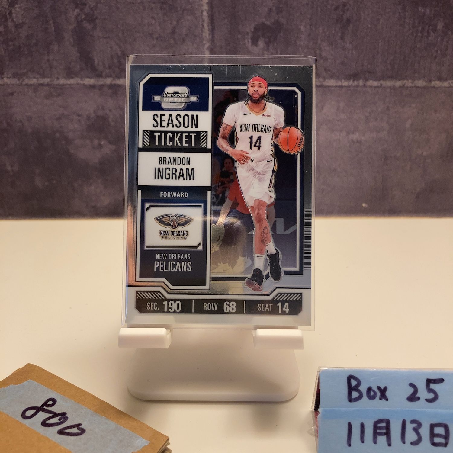 2023-24 Panini Contenders Optic Brandon Ingram New Orleans