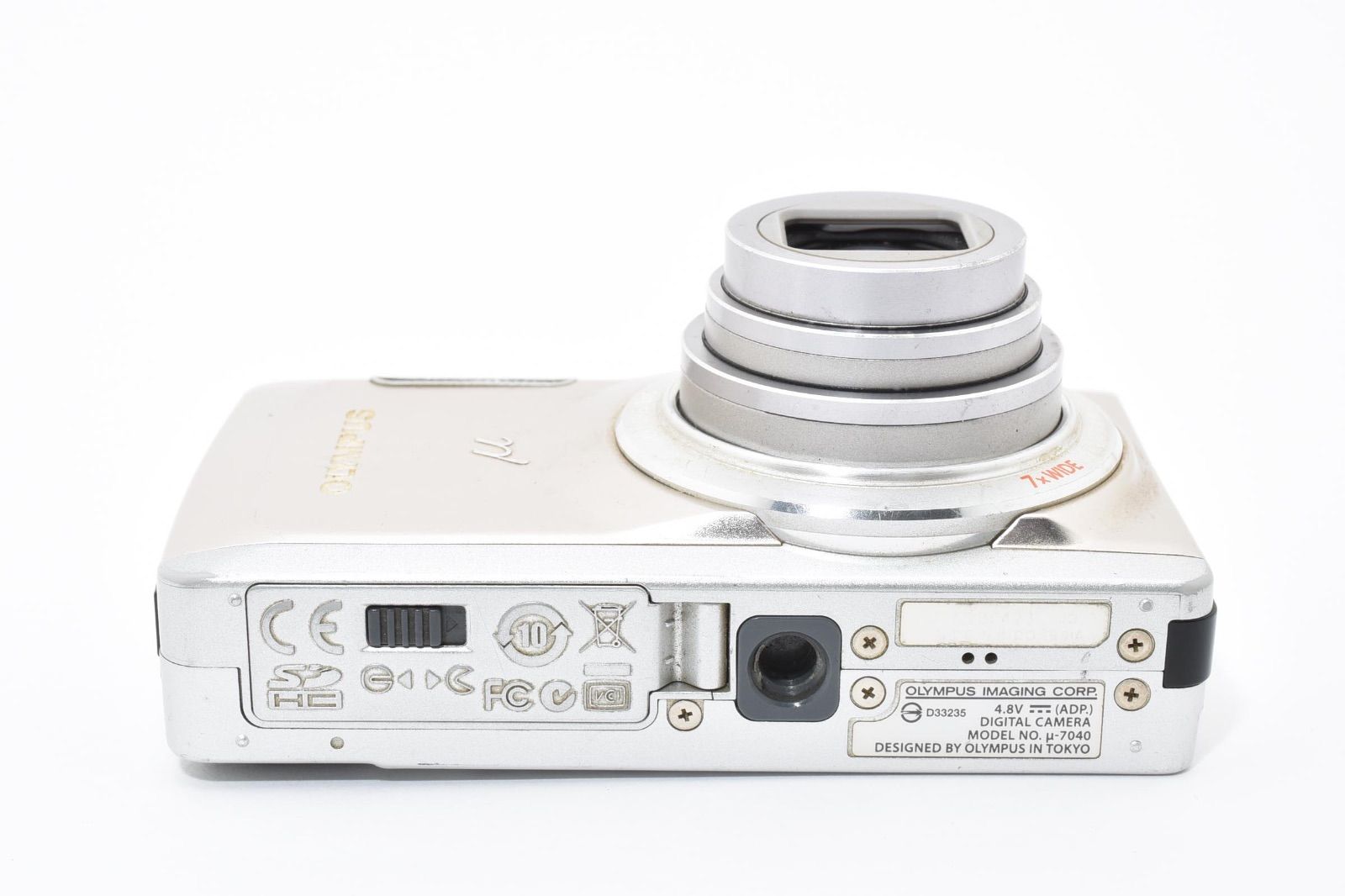 オリンパス OLYMPUS μ-7040 コンパクトデジタルカメラ - メルカリ