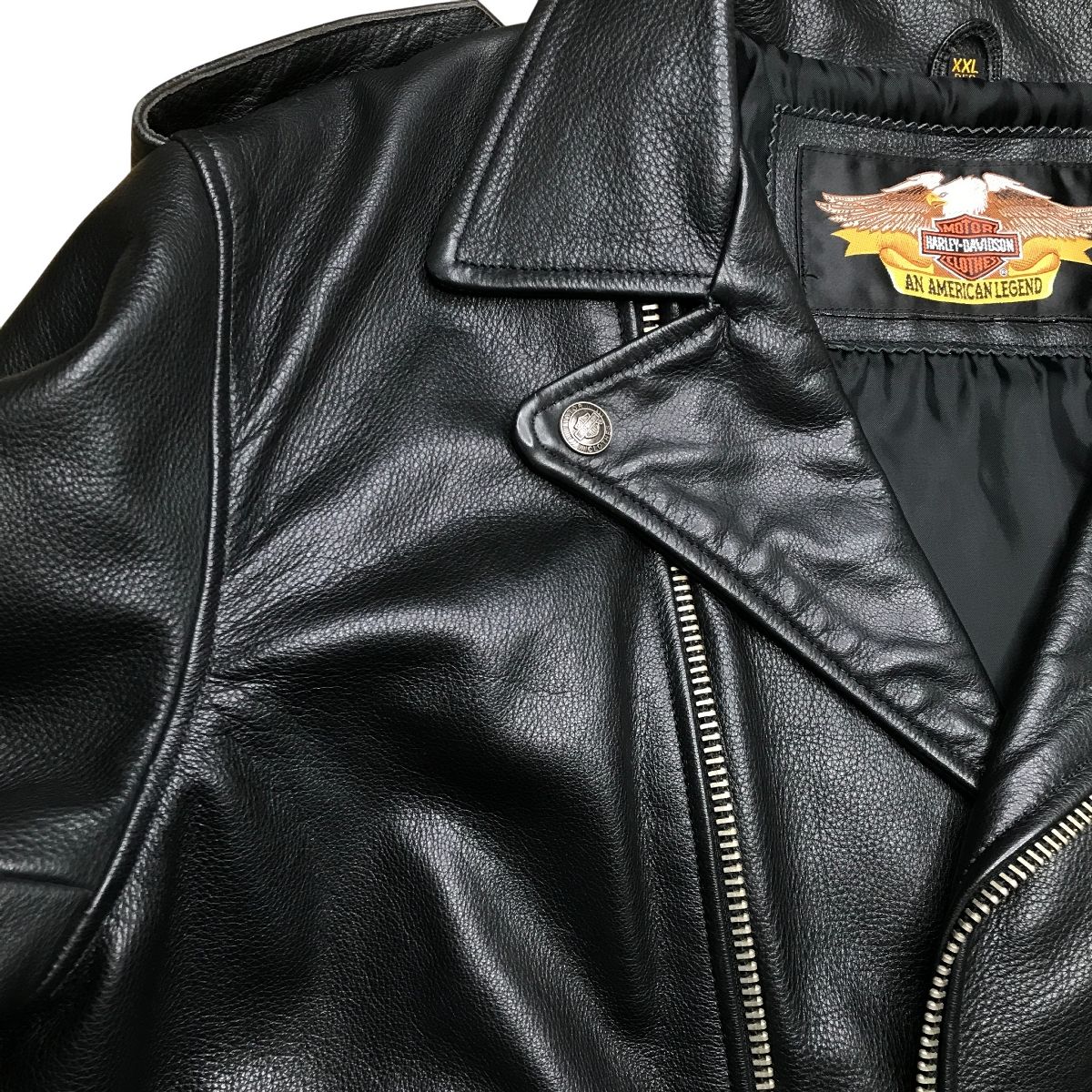 ハーレーダビッドソン HARLEY-DAVIDSON レザージャケット 黒 ブラック