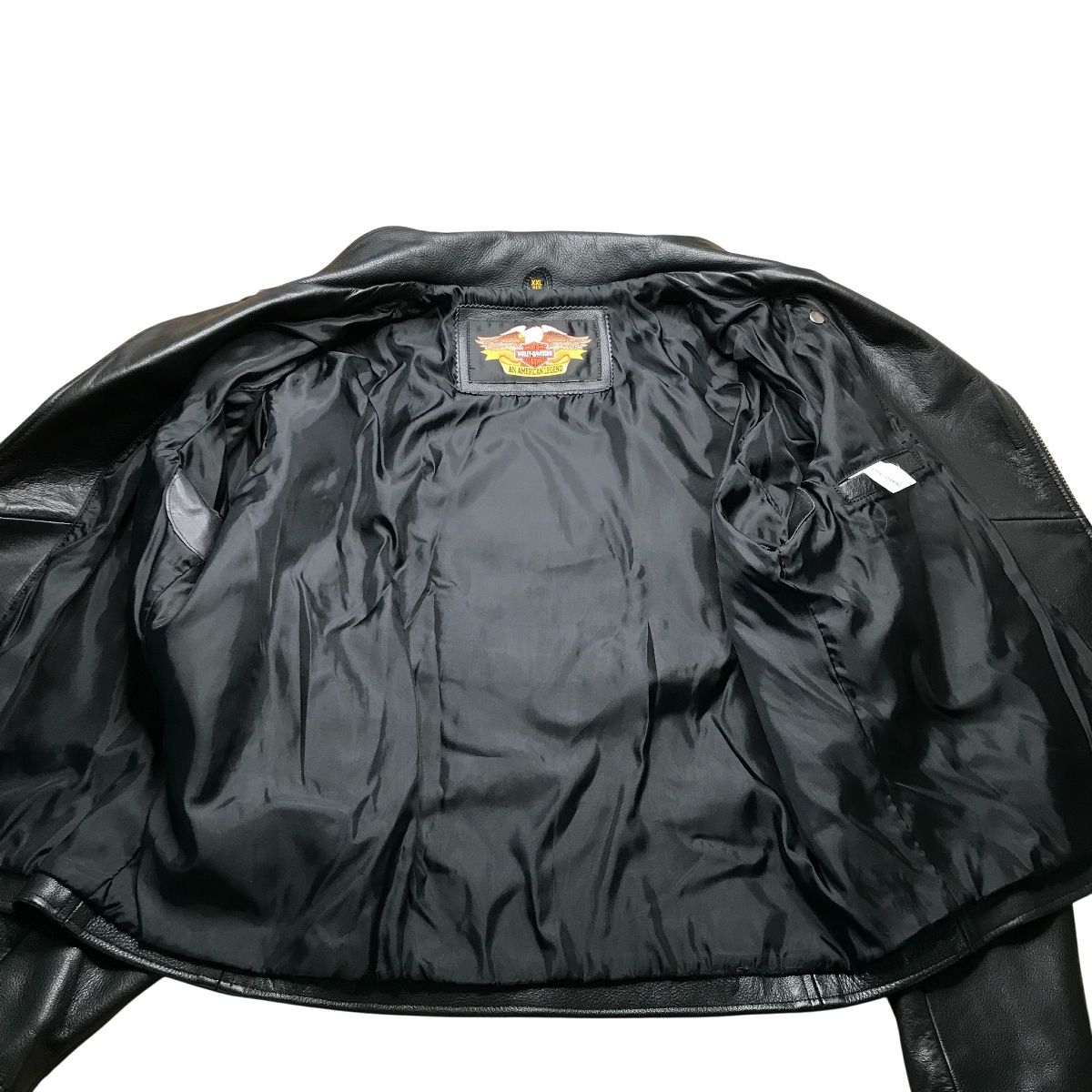 ハーレーダビッドソン HARLEY-DAVIDSON レザージャケット 黒 ブラック