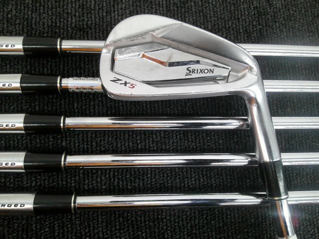 中古 アイアンセット ダンロップ スリクソンZX5/NSPRO950GH DST 6本