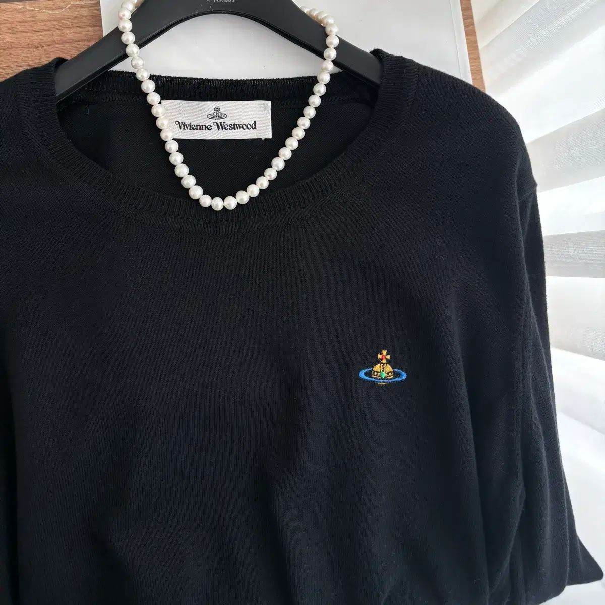 Vivienne Westwood ヴィヴィアン・ウエストウッド Orb 刺繍 ニット