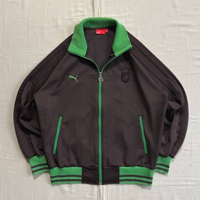 60s PUMAヴィンテージトラックジャケット 目付きプーマジャージ ユーロ古着 PUMA(プーマ) / 60s/目つき/目付き口つき/トラックジャケット/5/BLU