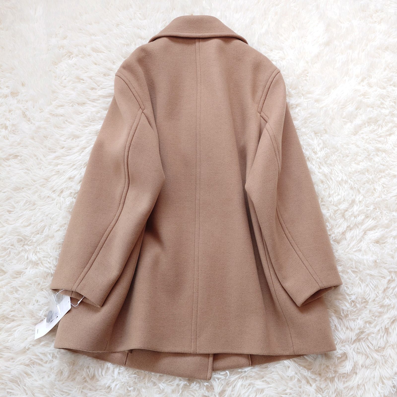 新品 完売 23区 ソフトメルトン Pコート ピーコート 大きいサイズ