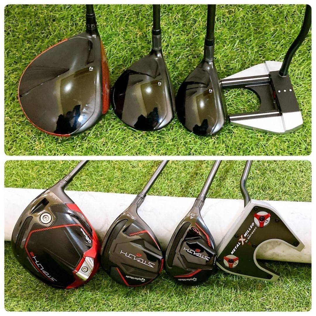 本格実戦セット テーラーメイド ステルス2 P760 メンズゴルフセット 右