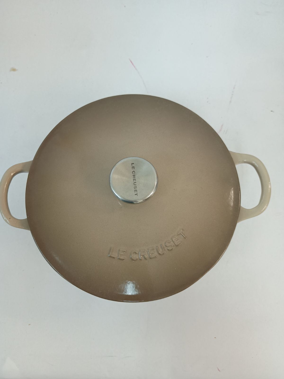ほぼ未使用 LE CREUSET 鍋 食器 3点セット 両手鍋 マルミット18cm