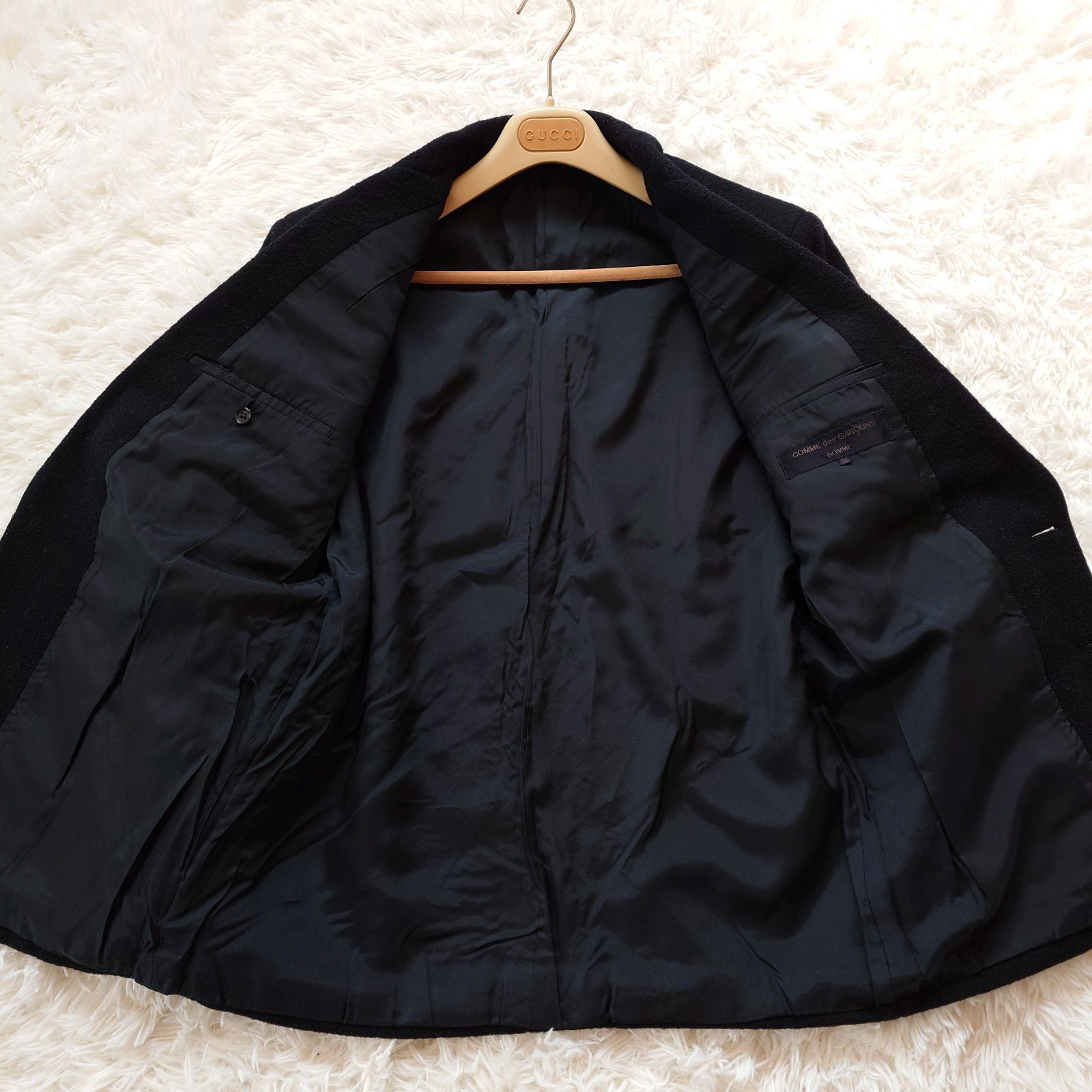 希少 90s コムデギャルソン オム COMME des GARCONS HOMME ウール