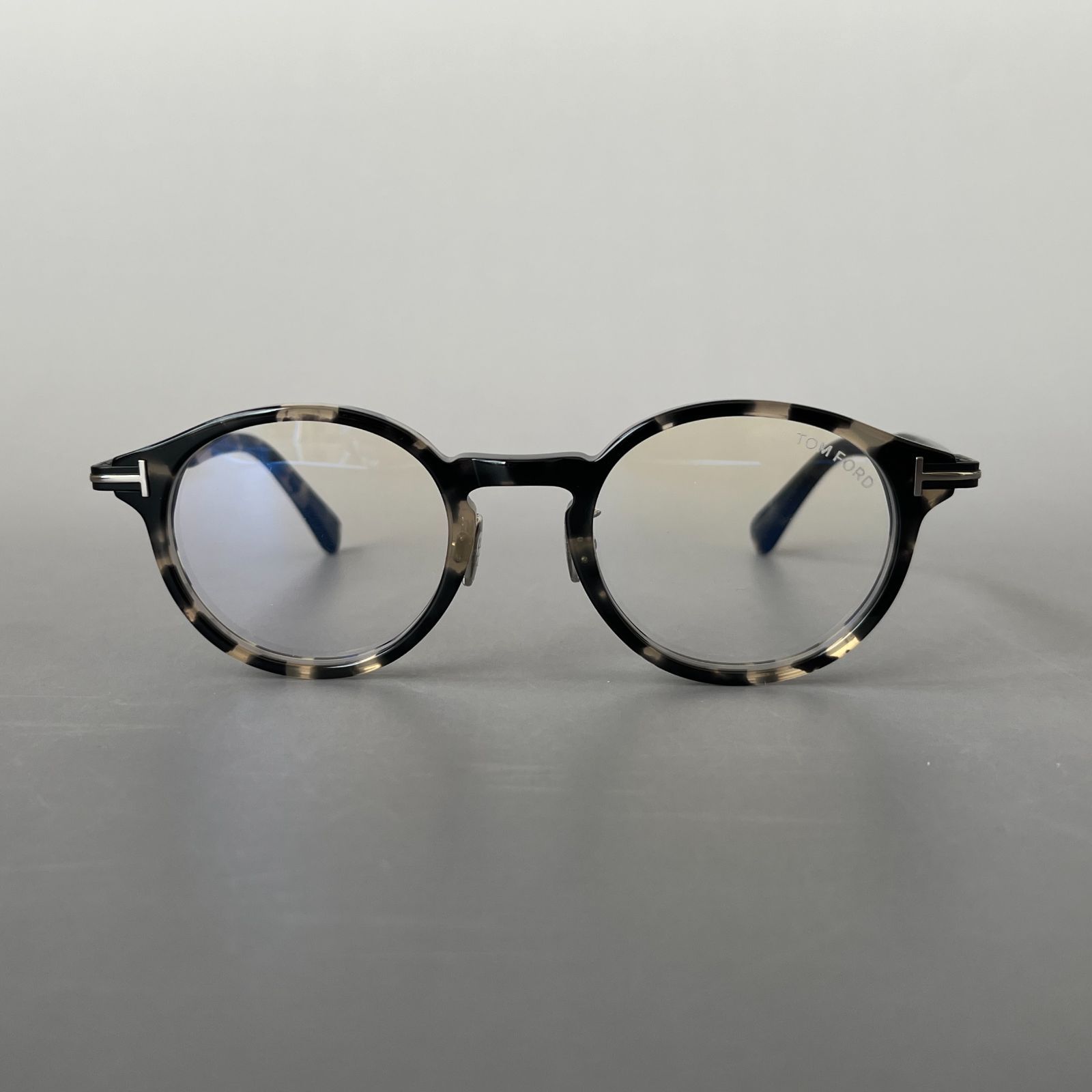 トムフォード メガネ TOM FORD アジアンフィット ボストン グレー 
