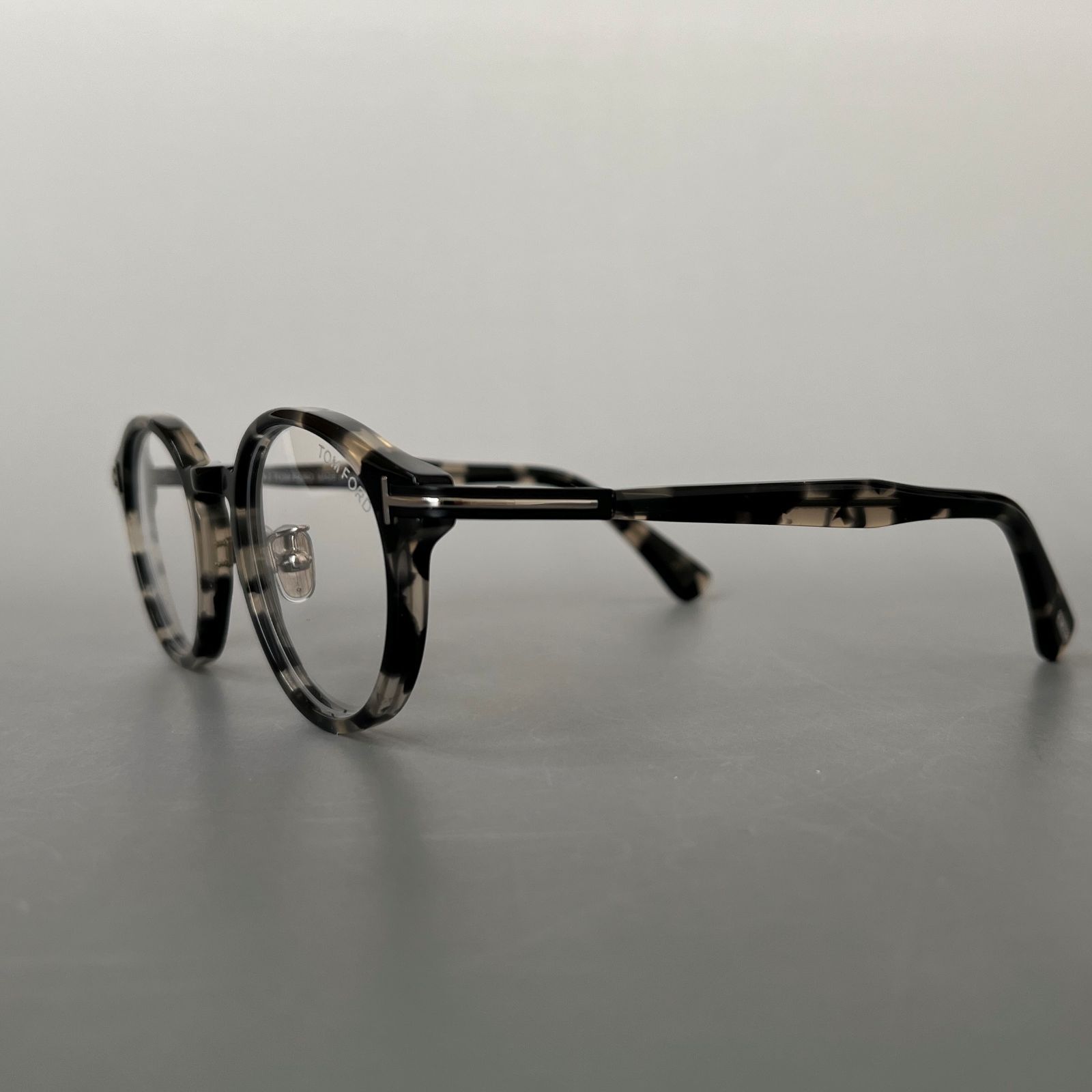 トムフォード メガネ TOM FORD アジアンフィット ボストン グレー 