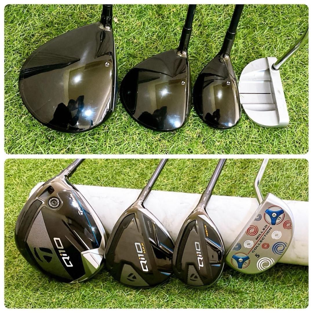 テーラーメイド Qi10 SIM2 MAX メンズゴルフセット 11本 初心者 テーラーメイド Qi10 SIM2 メンズゴルフセット 11本 初心者 右 R