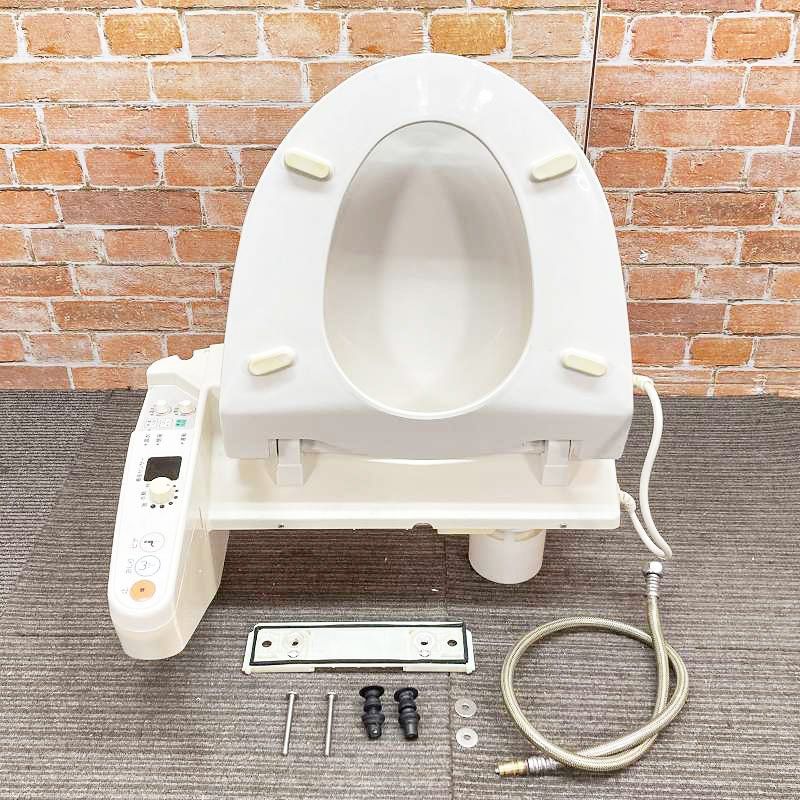 中古品】 TOTO 電気温水便座 ウォシュレット シャワートイレ