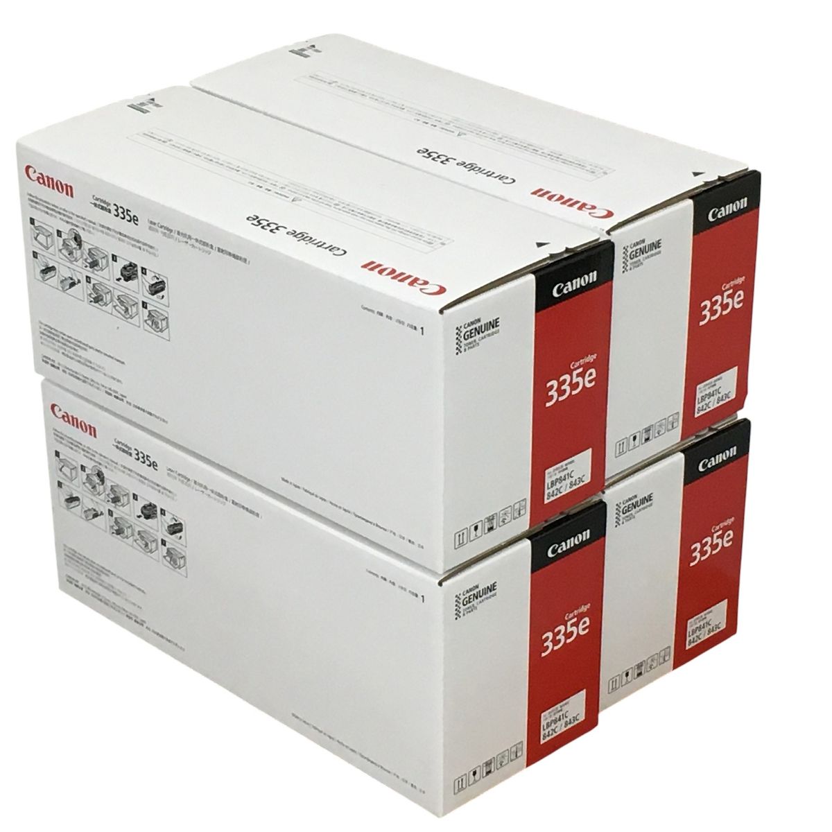 CANON トナーカートリッジ 335e マゼンタ　 新品未使用品 純正トナーカートリッジ335（マゼンタ）: 日用品 - 蛙屋