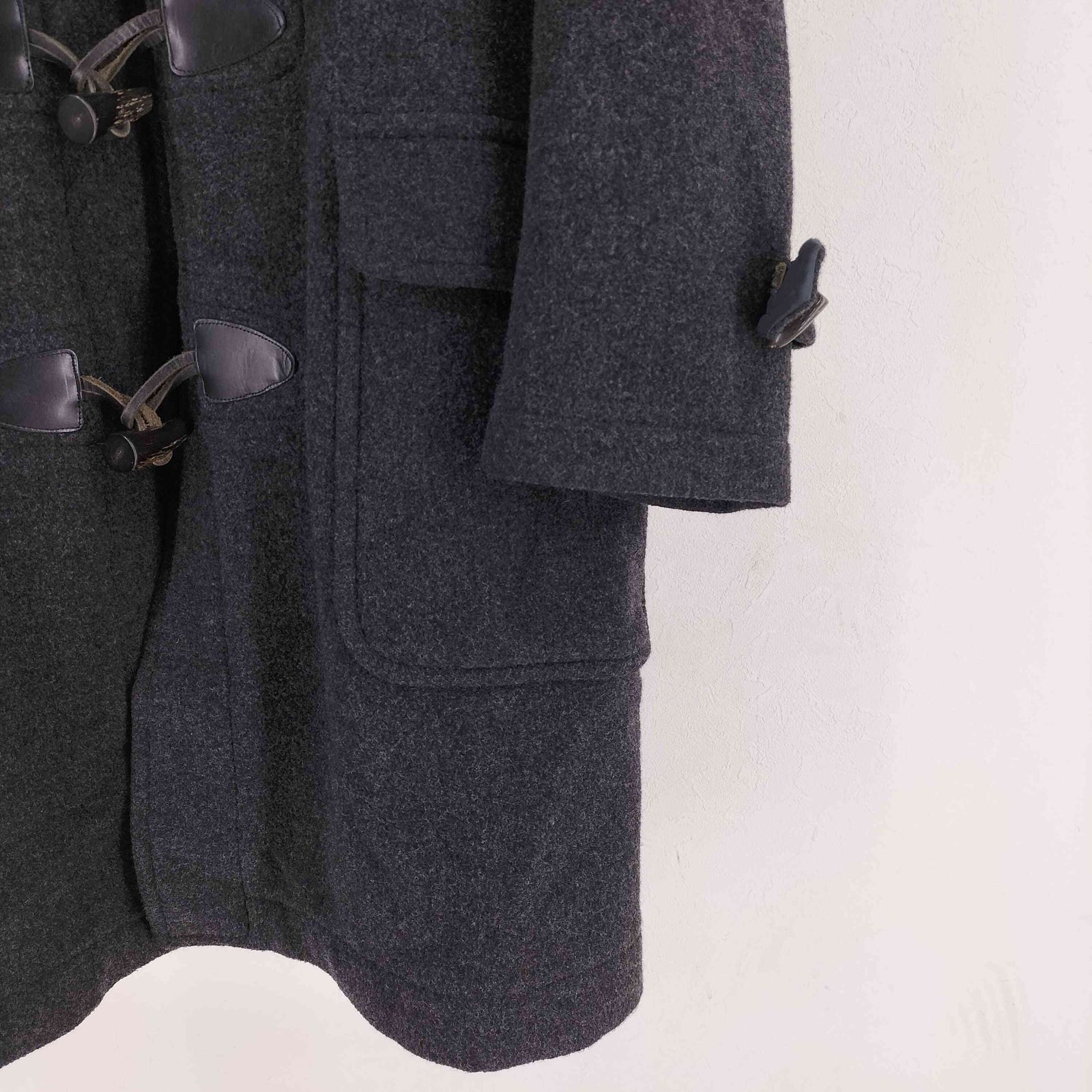 ジェイプレス J.PRESS 裏地チェック柄 ダッフルコート メンズ import