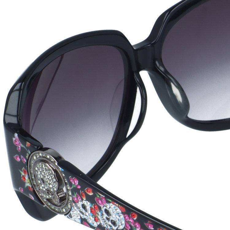 訳あり】エドハーディー サングラス アジアンフィット Ed Hardy SKULL