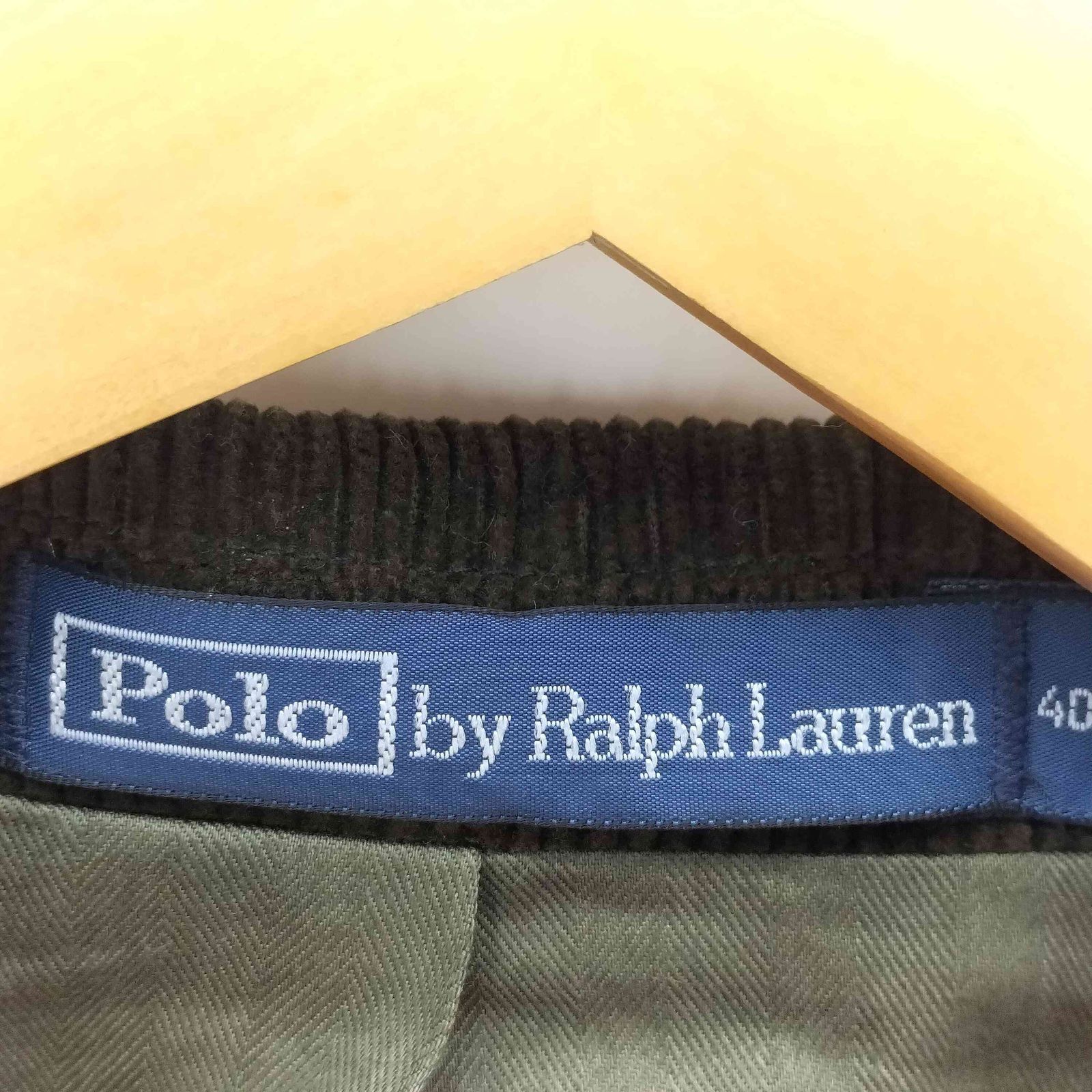 ポロバイラルフローレン Polo by RALPH LAUREN 太畝 コーデュロイ 2B 
