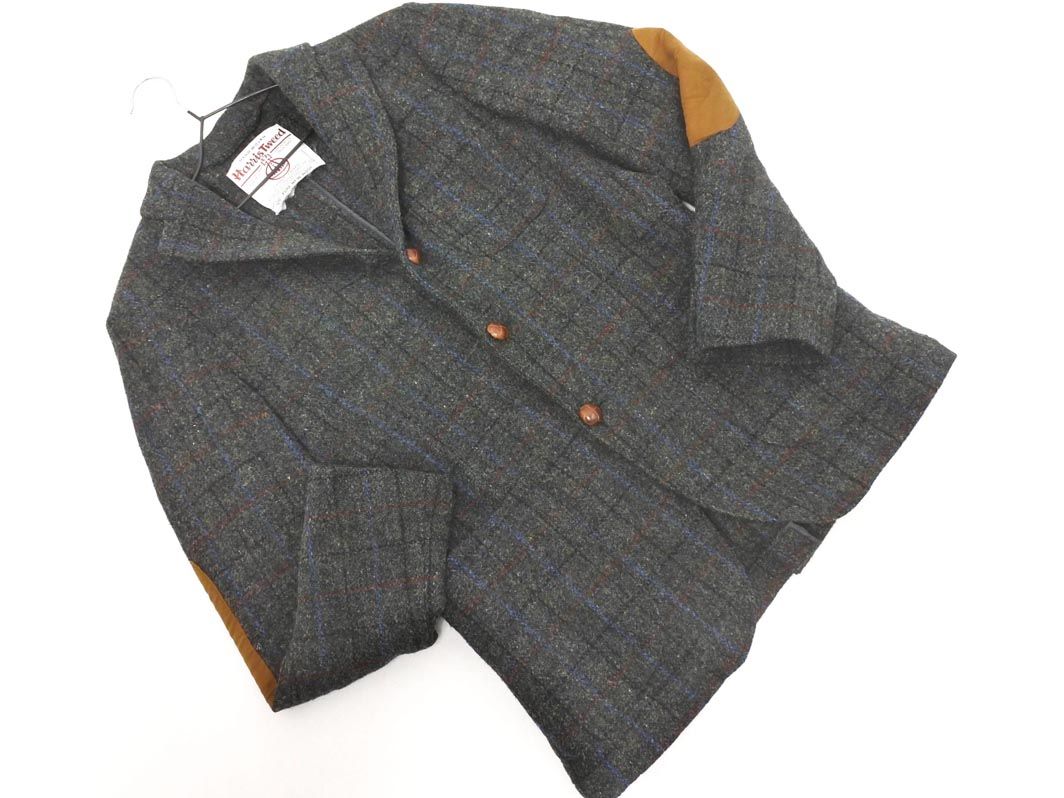 URBAN RESEARCH アーバンリサーチ ハリスツイード ウール100% エルボー