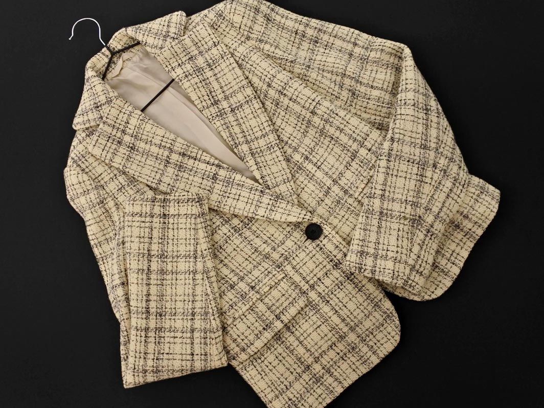 MACKINTOSH LONDON マッキントッシュロンドン ウール混 チェック