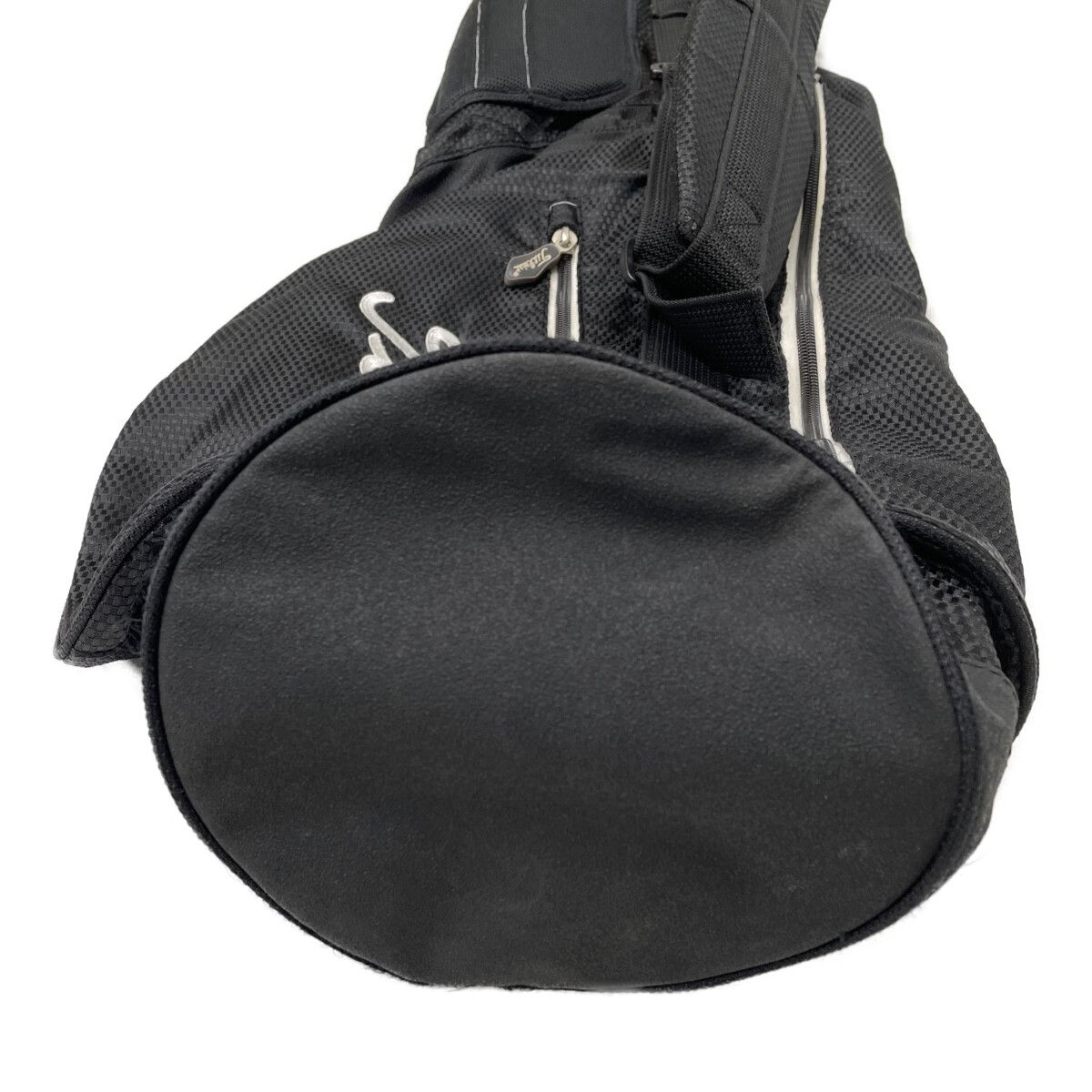 中古 タイトリスト Titleist クラブケース 黒 サンデーバッグ 刺しゅう