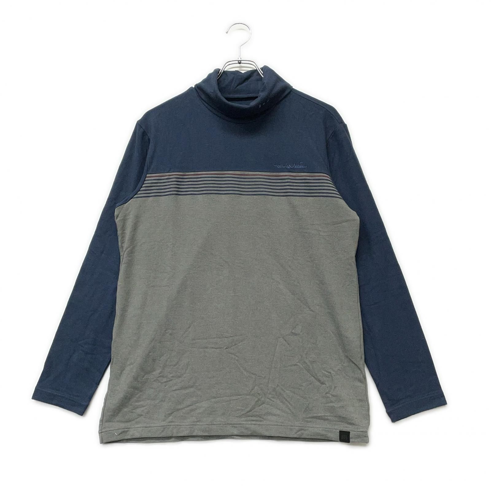 中古 メンズ トラビスマシュー TRAVIS MATHEW 長袖シャツ L ネイビー