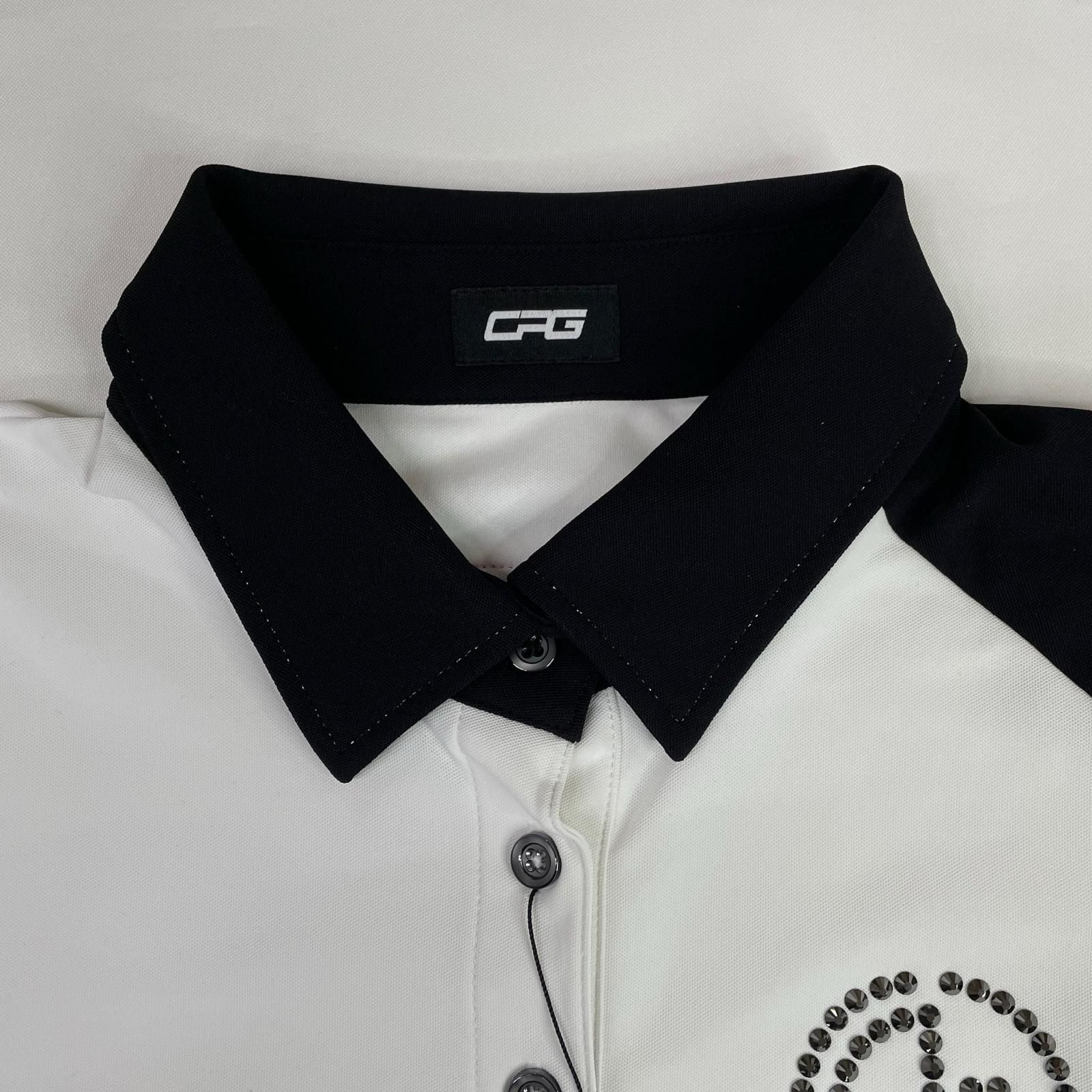 未使用品 レディース シーピージーゴルフ CPG GOLF 長袖ポロシャツ L