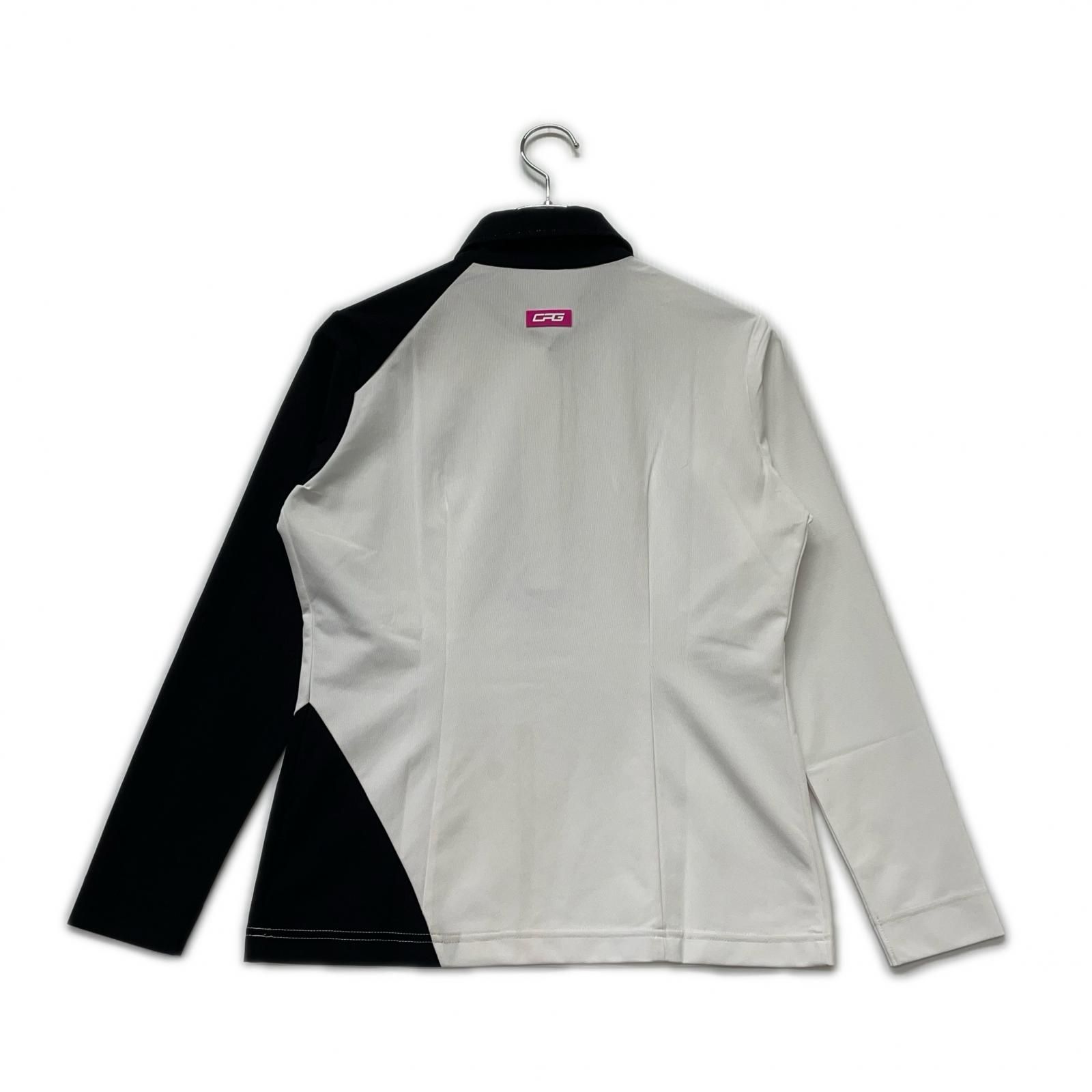 未使用品 レディース シーピージーゴルフ CPG GOLF 長袖ポロシャツ L