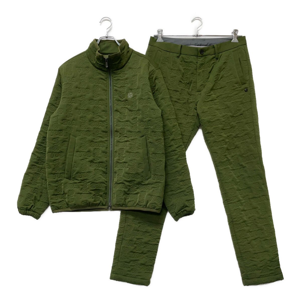 中古 メンズ セントアンドリュース StANDREWS セットアップ L カーキ