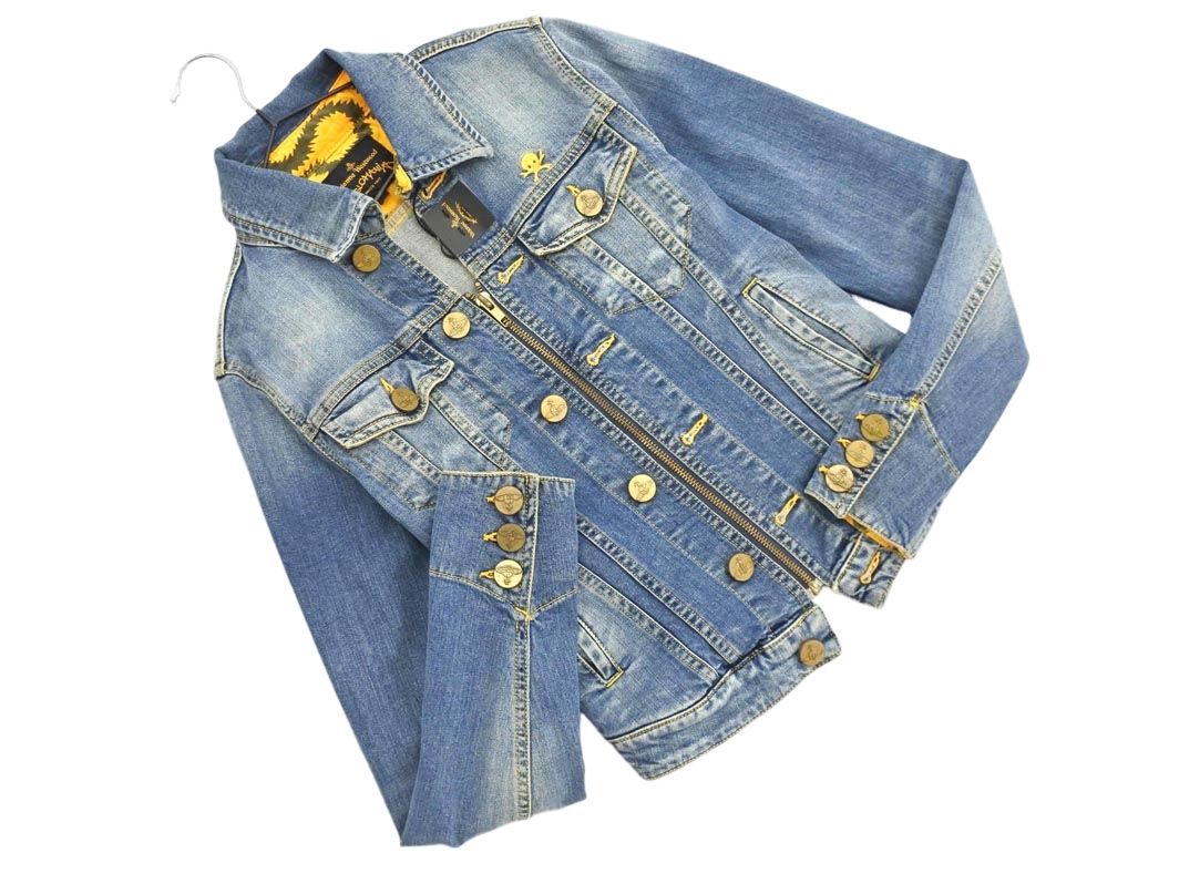 新品 Vivienne Westwood ヴィヴィアンウエストウッド Gジャン デニム