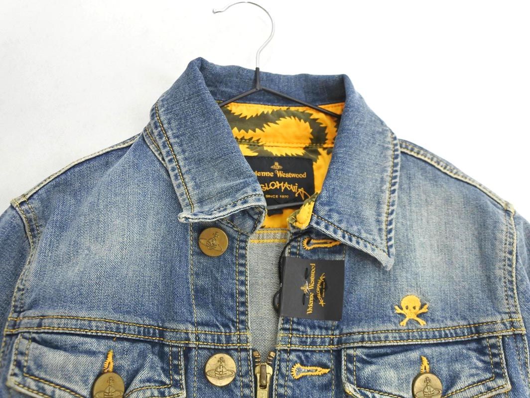 新品 Vivienne Westwood ヴィヴィアンウエストウッド Gジャン デニム
