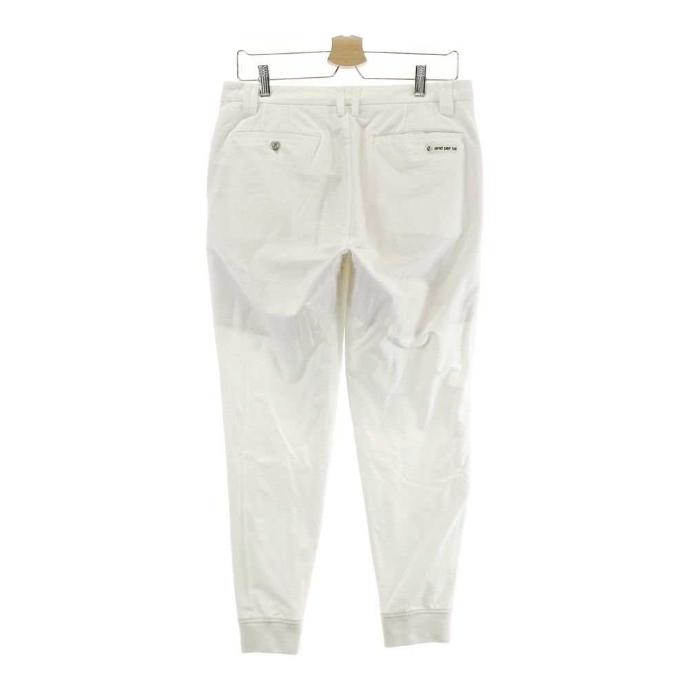 サイズ：85 AND PER SE アンパスィ ジョガーパンツ ホワイト系