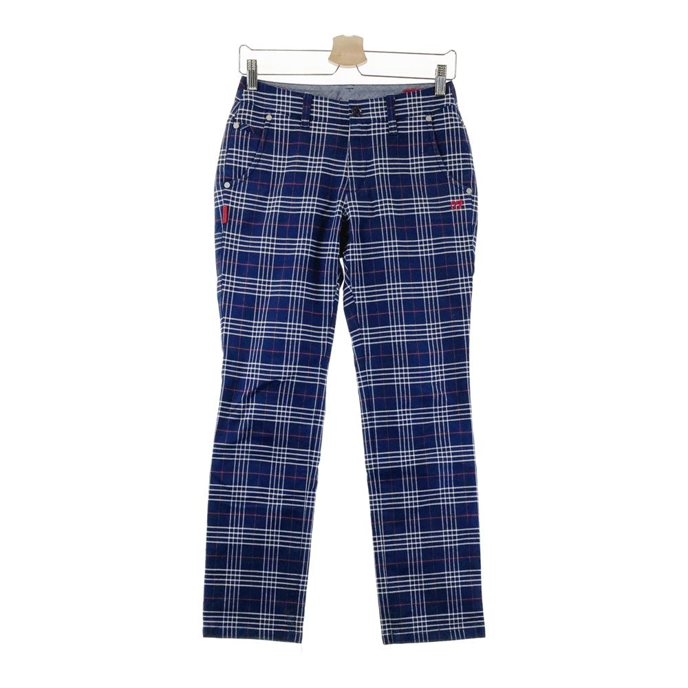 新品未使用　MASTER BUNNY EDITION チェック　パンツ　サイズ1 サイズ：0 MASTER BUNNY EDITION マスターバニーエディション 裏起毛