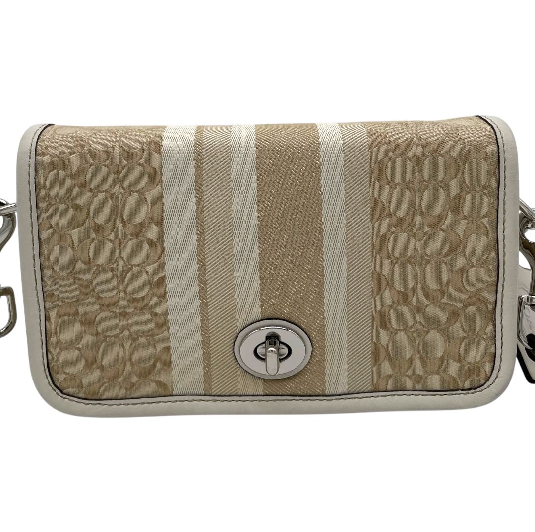 COACH　コーチ　ショルダーバッグ　シグネチャー　19919　フリンジ COACH コーチ ショルダーバッグ シグネチャー 19919 フリンジ シルバー