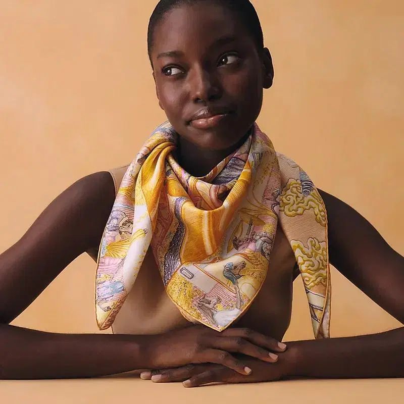 エルメス City of Light レディース スカーフ 90 H004103S 08 - メルカリ