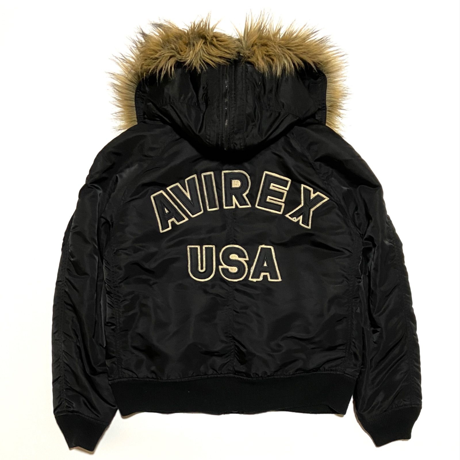 AVIREX アヴィレックス N2-B フライトジャケット y2k ファー バック