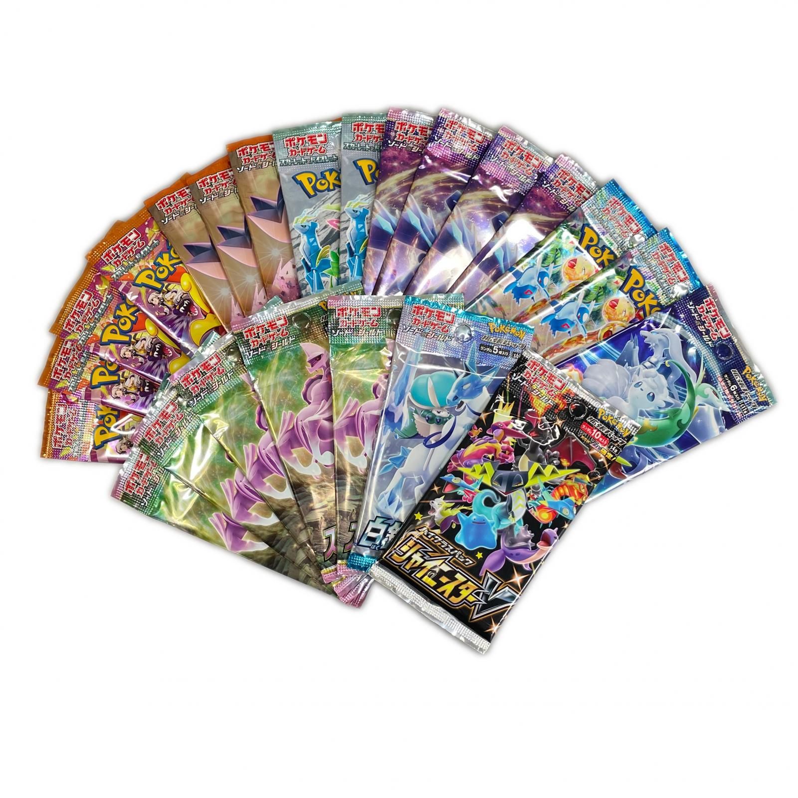 POKEMON ポケモン トレーディングカード 【23点セット】未開封 シャイニースターV 白熱のアルカナ 摩天パーフェクト SV 拡張パック 強化【中古】 POKEMON ポケモン トレーディングカード 【23点セット】未開封
