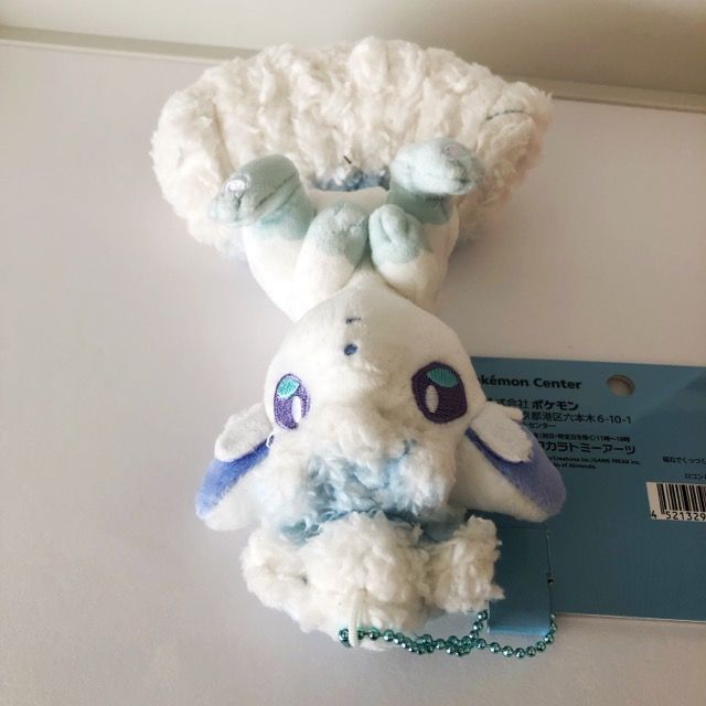 磁石でくっつくペアマスコット ポケモン ロコン アローラロコンセット