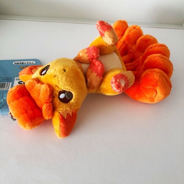 磁石でくっつくペアマスコット ポケモン ロコン アローラロコンセット