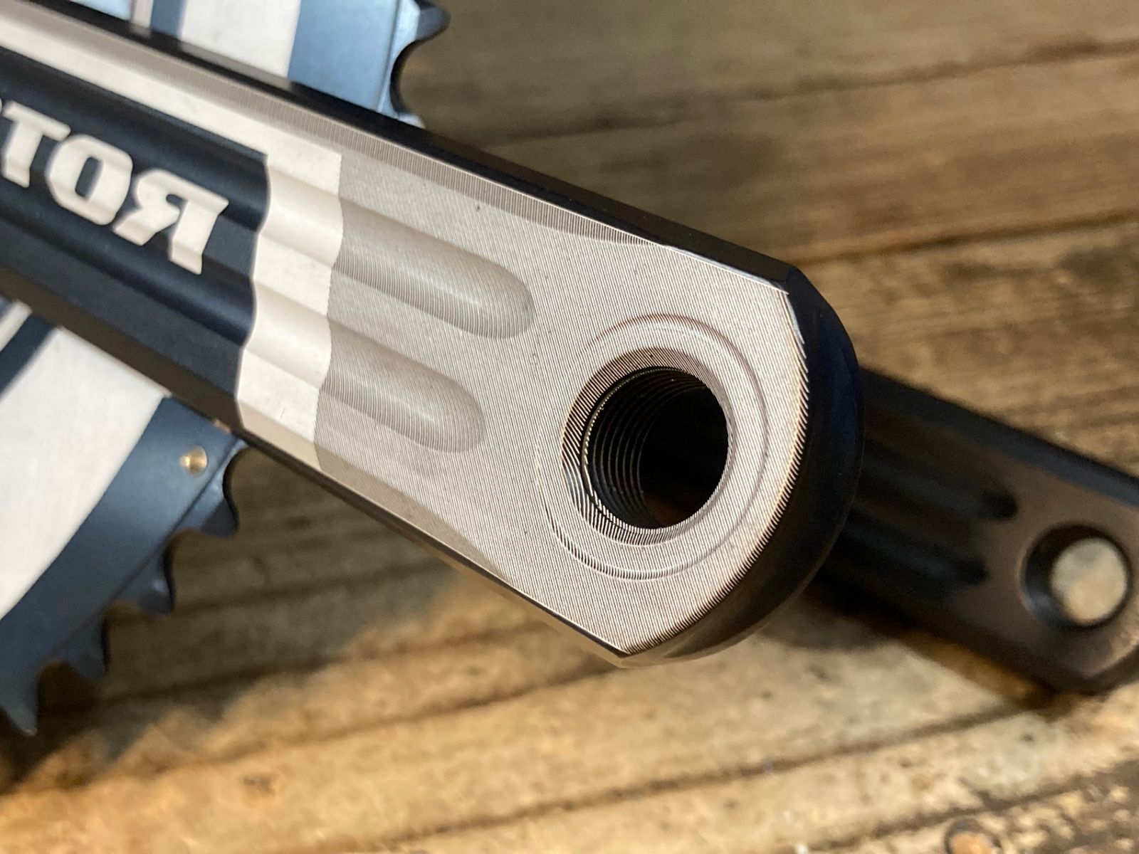 JS252 ローター ROTOR 3D+ AERO noQ クランクセット 165mm 53/39T