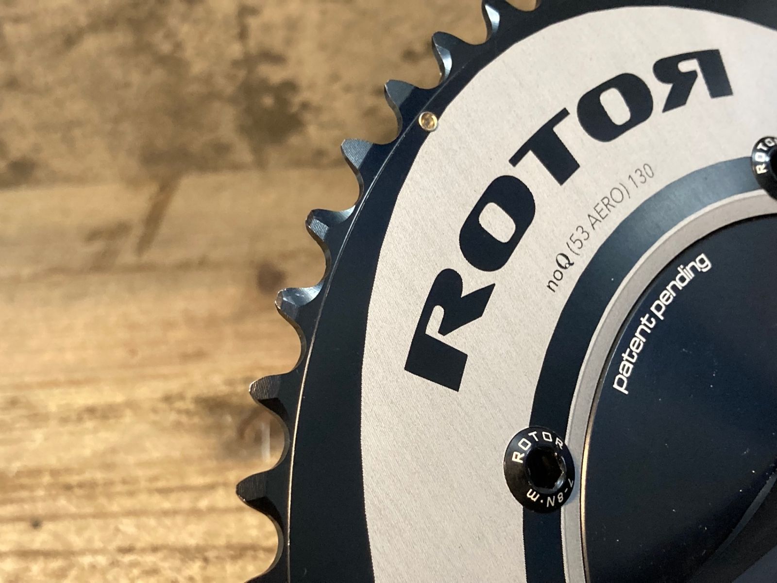 JS252 ローター ROTOR 3D+ AERO noQ クランクセット 165mm 53/39T