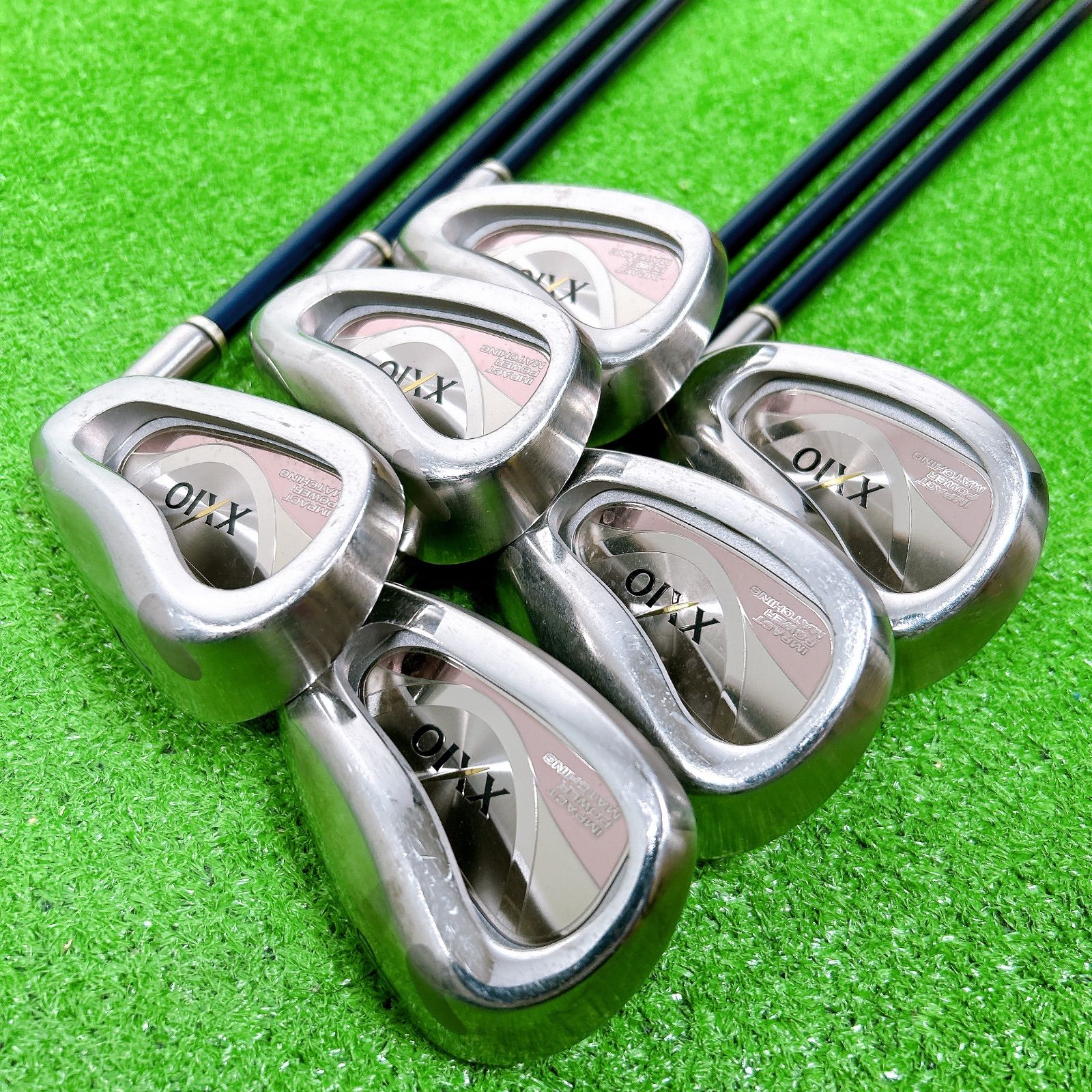 ゼクシオ 4代目 MP400 アイアン5本セット レディースゴルフ 初心者 入門 XXIO ゼクシオ 4代目 MP400 レディースアイアンセット 6本 L 女性