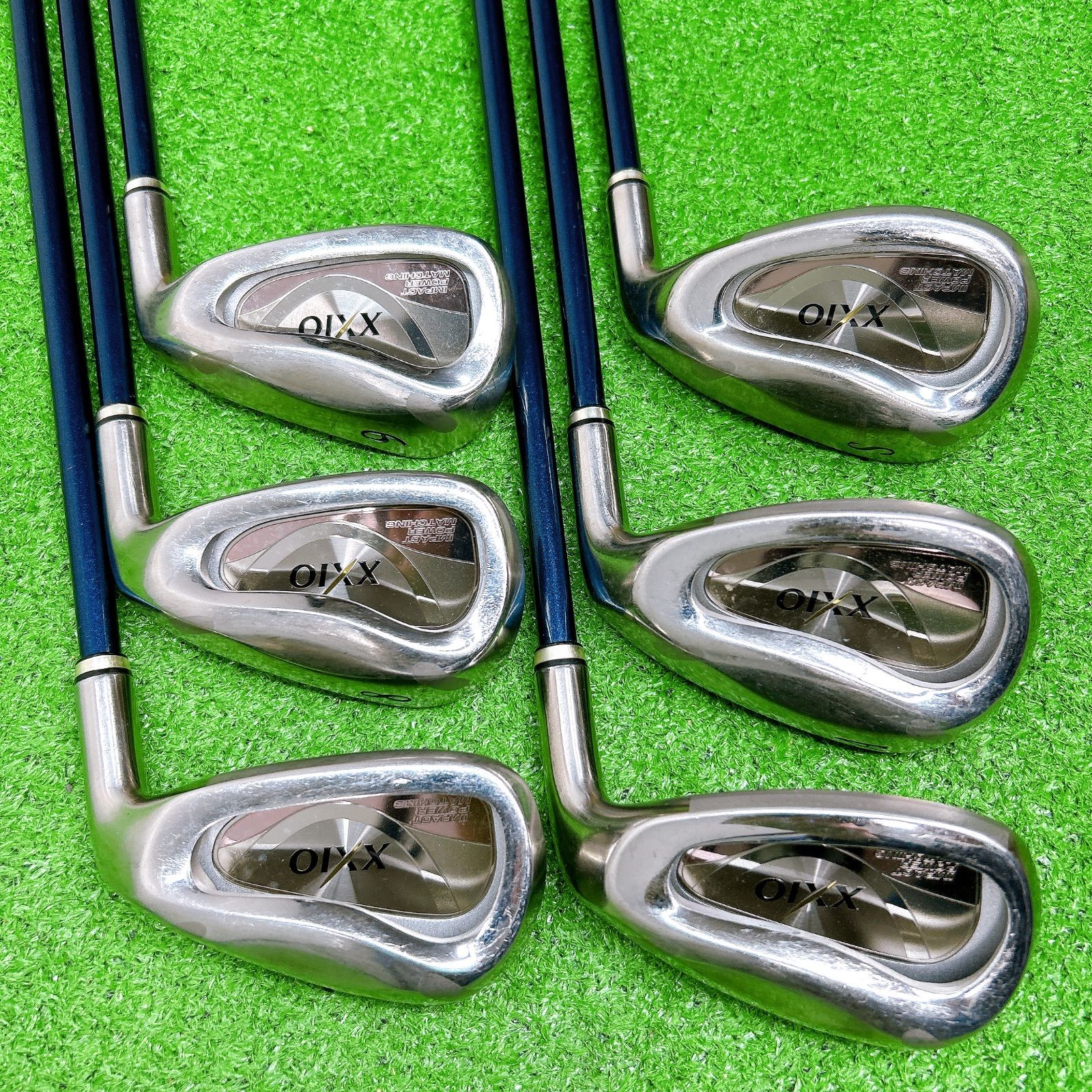 XXIO ゼクシオ 4代目 MP400 レディースアイアンセット 6本 L 女性