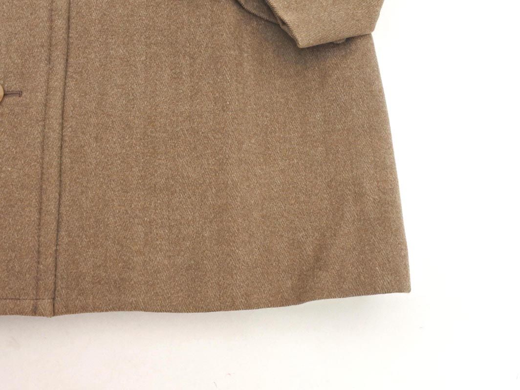 BURBERRY バーバリー アンゴラ混 スタンドカラー コート sizeM