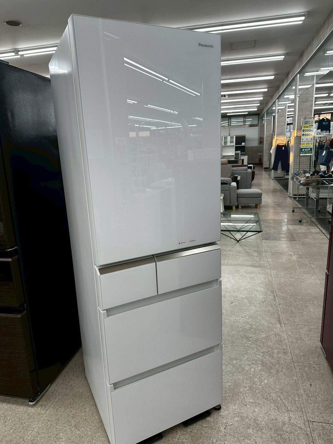 Panasonic NR-E413PV-W 冷蔵庫 406L 2018年製 リユースのサカイ高崎店（関東地域限定販売 送料無料）冷蔵庫