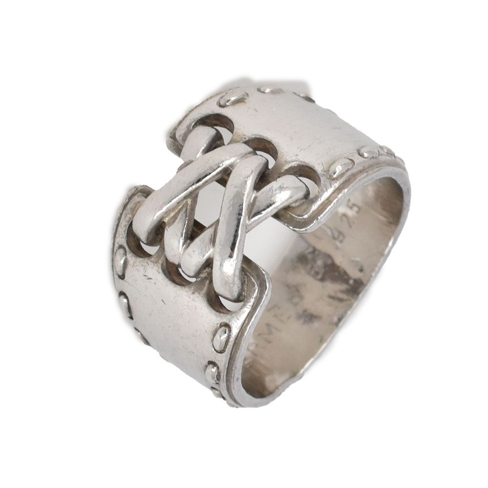 エルメス HERMES メキシコ リング サイズ51/JP11 SV925 シルバー