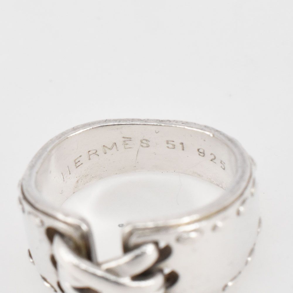 エルメス HERMES メキシコ リング サイズ51/JP11 SV925 シルバー
