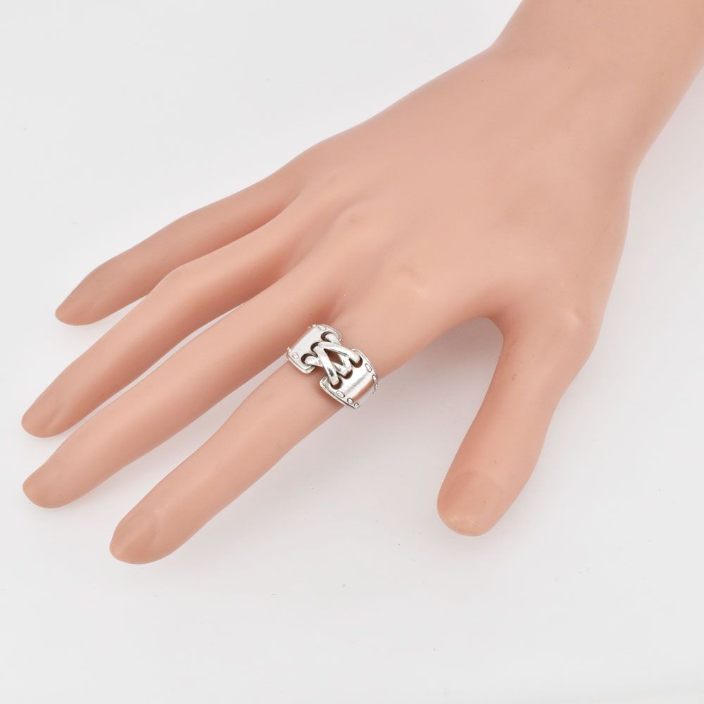 エルメス HERMES メキシコ リング サイズ51/JP11 SV925 シルバー